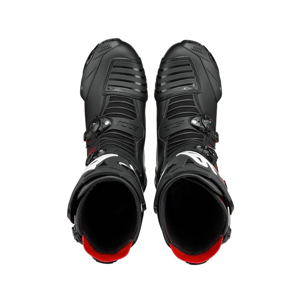 Sidi Mag-1 Sports Race Track Day Adjustable Motorcycle Motorbike Boots Red Black