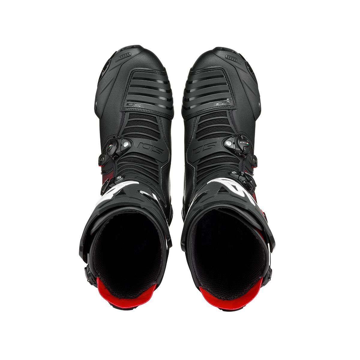 Sidi Mag-1 Sports Race Track Day Adjustable Motorcycle Motorbike Boots Red Black