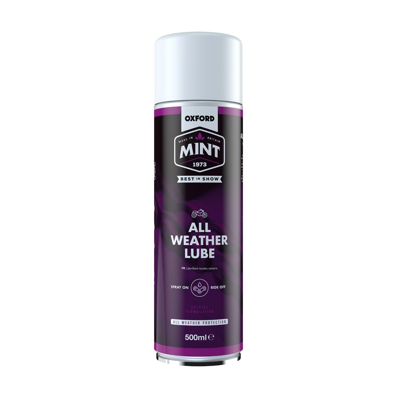 Oxford Mint Motorcycle Motorbike All Weather O X Ring Chain Lube 500ml