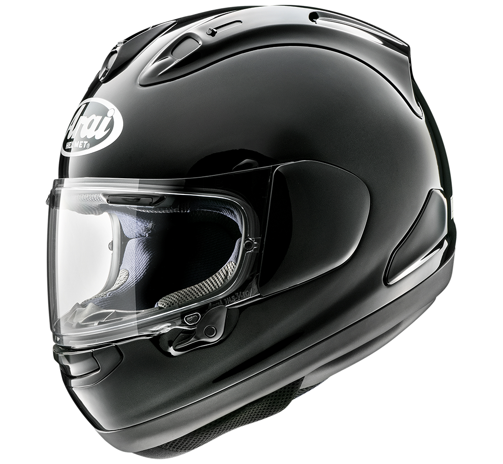 Arai RX-7V Evo Solid ECE2206 Full Face Motorcycle Motorbike Helmet Diamond Black