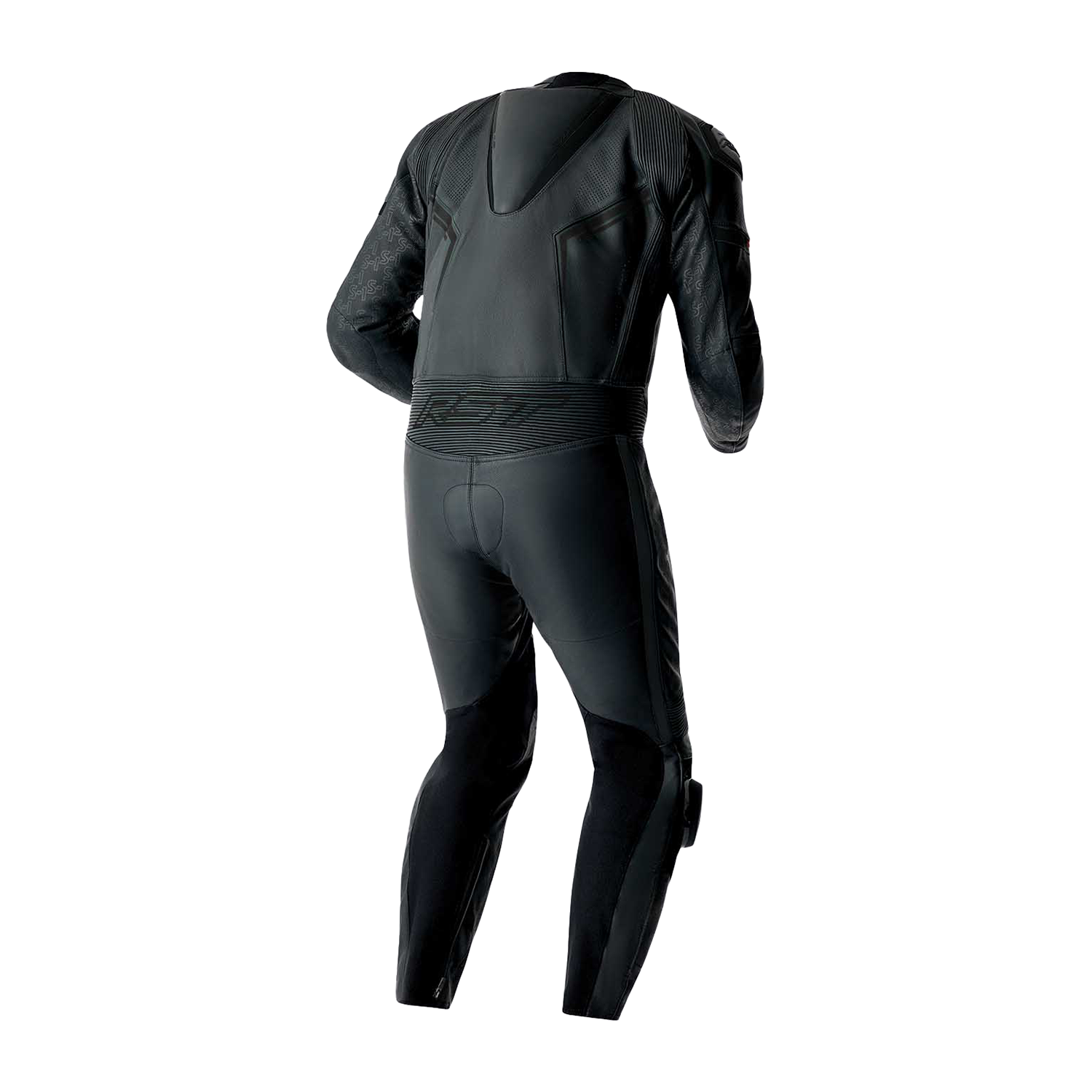 RST S1 D3O CE AAA Rated Leather Motorcycle Motorbike Race 1 Pc Suit Black Black