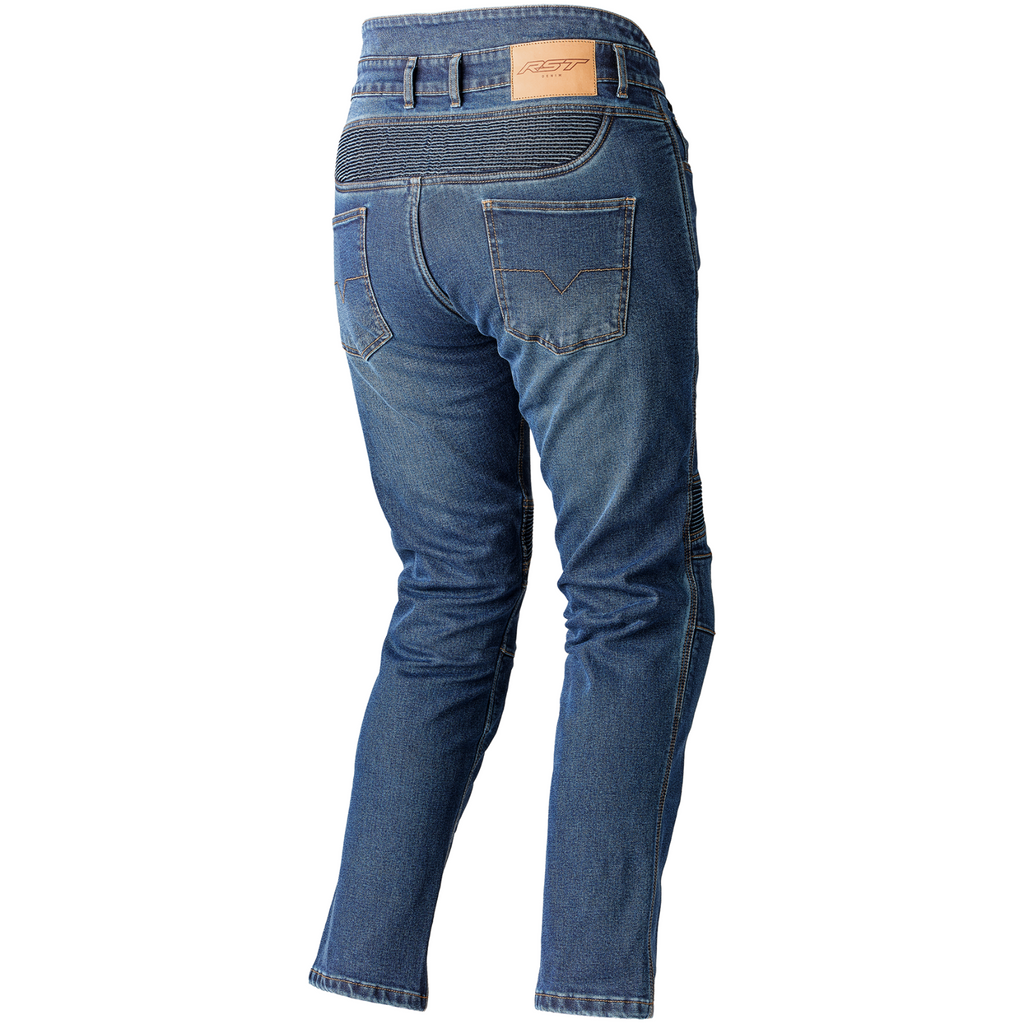 RST Tech Pro CE AAA Armoured Aramid Motorcycle Motorbike Jeans Blue - Short Leg