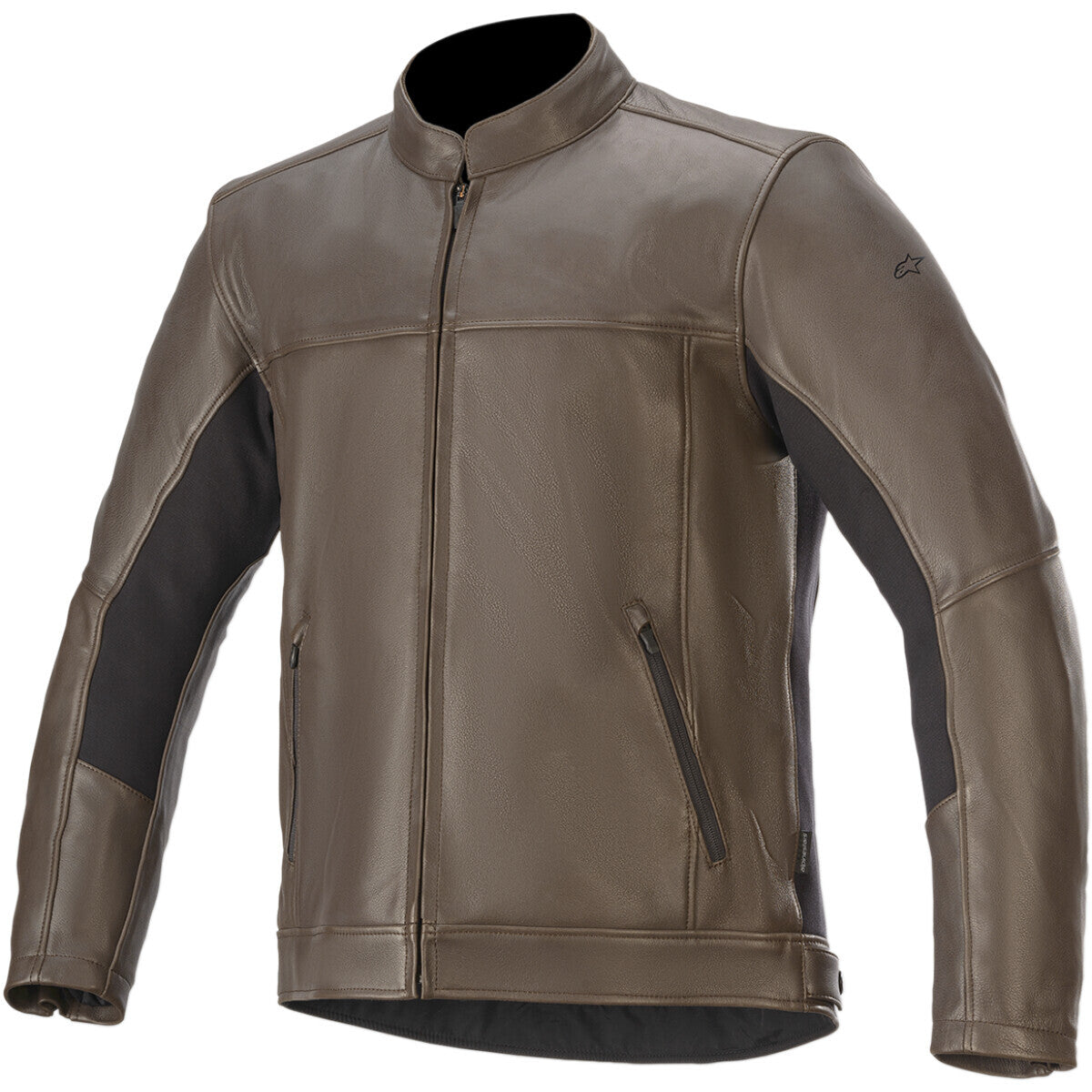 Alpinestars Topanga Classic Leather Motorcycle Motorbike Jacket Brown