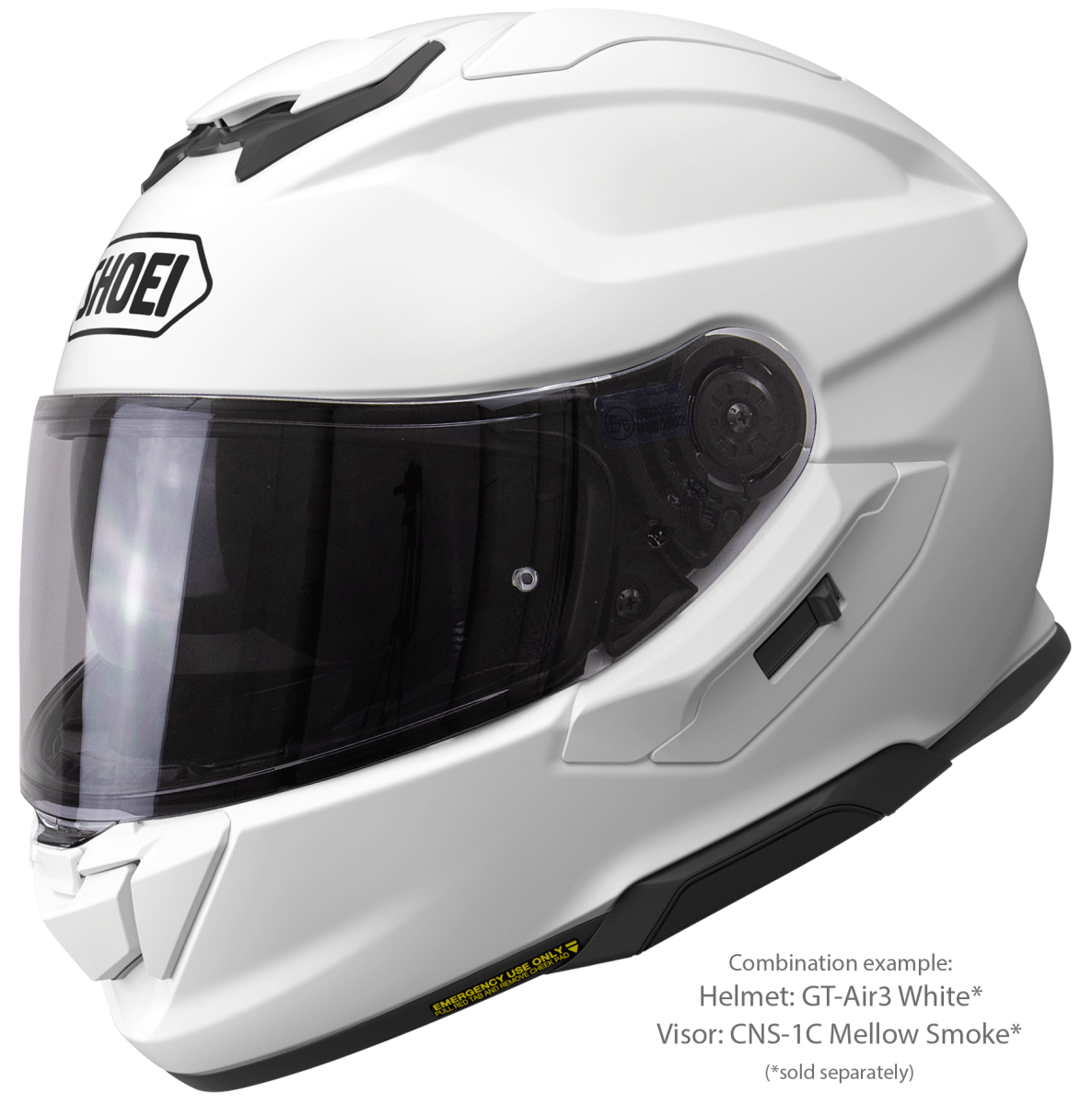 Genuine Shoei CNS-1 Mellow/light Smoke Visor Shoei GT Air 1 + 2 Shoei Neotec 1