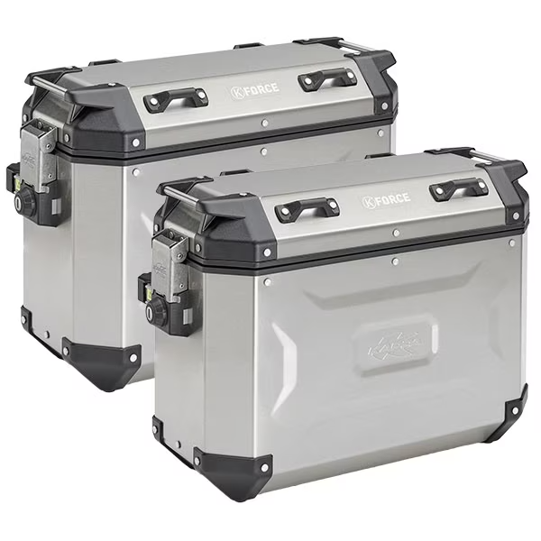 Kappa Motorcycle KFR37APACK2 Monokey Cam Aluminium 37L Pannier/Side Casee Pair