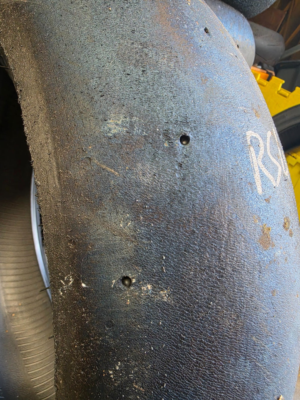 Pirelli Diablo Superbike SC1 200/60-17 Used BSB Scrub Motorcycle Tyre - RS4