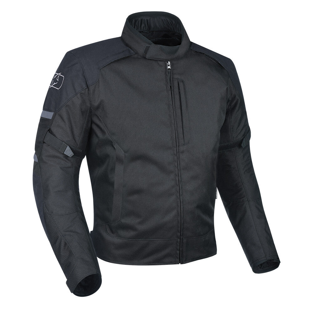 Oxford Toledo 2.0 Waterproof Textile Motorcycle Motorbike Jacket Black