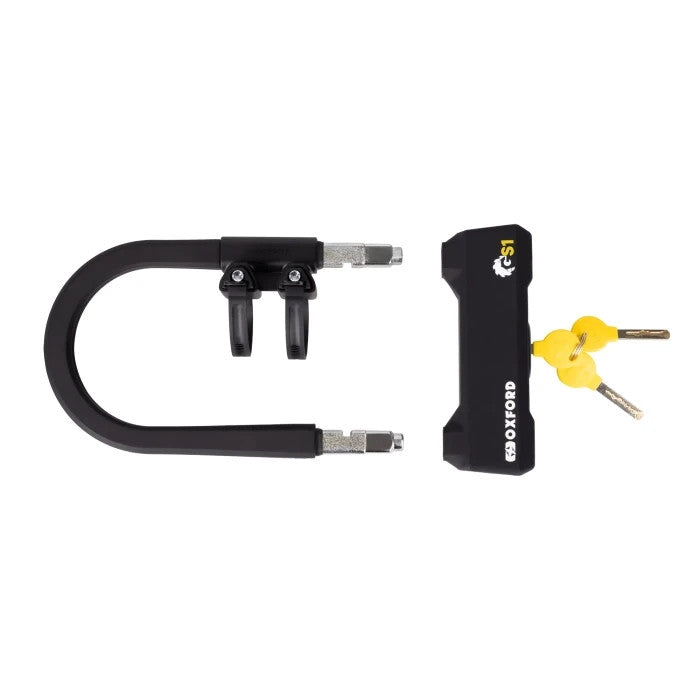 Oxford Grinder S1 Sold Secure Dimond High Security Motorcycle Bike Short U-Lock
