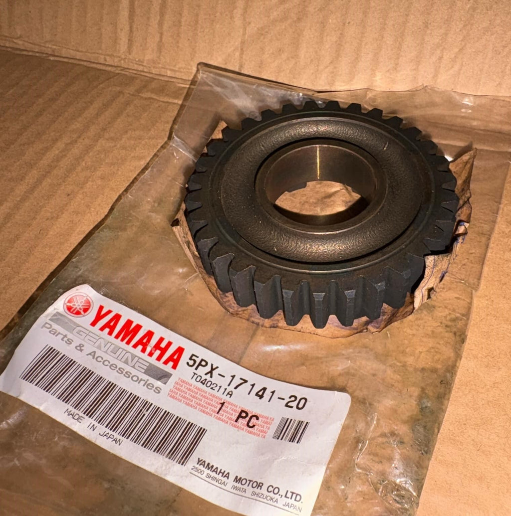 Genuine Yamaha 4th Pinion Transmission Gear (31T) For XV17 Warrior -5PX-17141-20