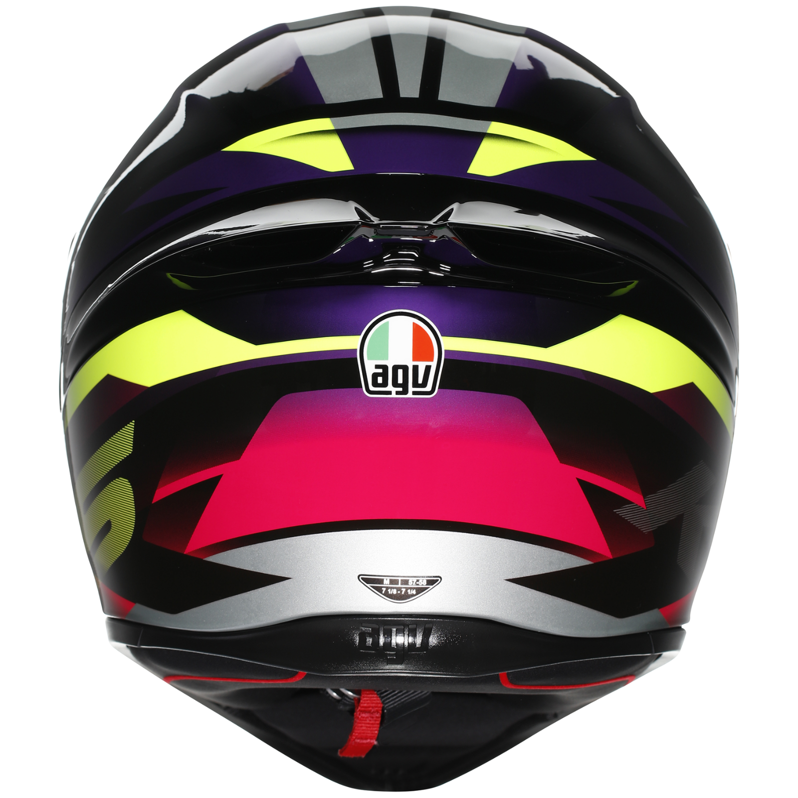 AGV K1S Fastlap Gloss Black Purple Pink ECE2206 Motorcycle Motorbike Helmet