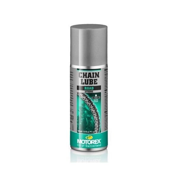 Motorex Strong White Motorcycle Motorbike Refillable Travel Chain Lube 56ml