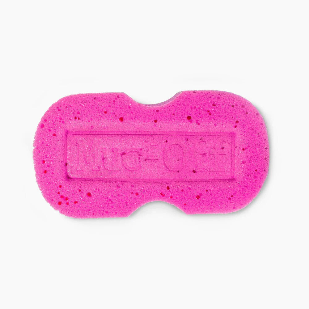 Muc-Off Expanding Motorcycle Motorbike Microcell Sponge - Pink