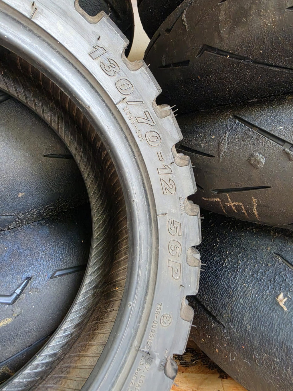 Kenda Big Block 130/70-12 K784 part worn tyre