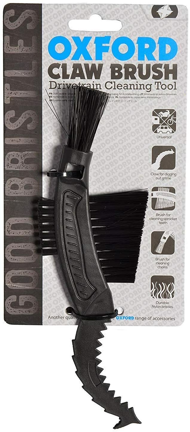 Oxford Motorcycle Motorbike Claw Brush Drivetrain Cleaning Tool - OX245