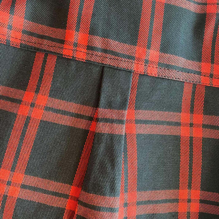 Duchinni Redwood Kids CE Armoured Motorcycle Motorbike Textile Shirt Red Check