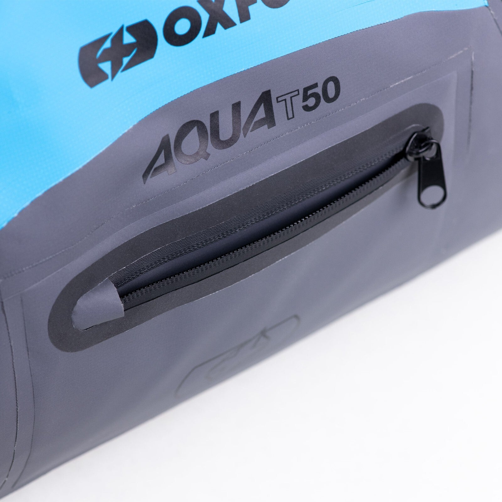 Oxford AQUA T-50 Waterproof Motorcycle Motorbike 50 Litre Roll Bag - Blue