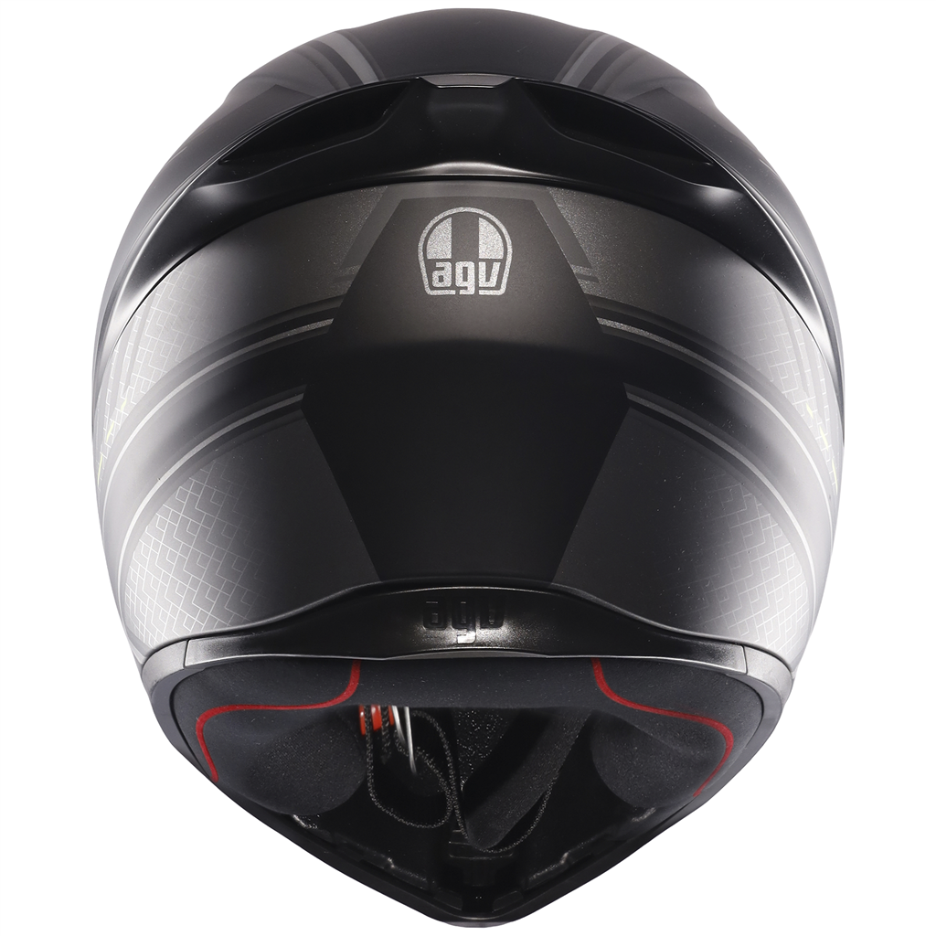AGV K1S Sling Matt Black Grey ECE2206 Full Face Motorcycle Motorbike Helmet
