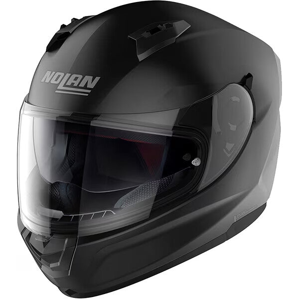 Nolan N60-6 Motorcycle Motorbike Helmet Classic Flat Matt Black ECE2206