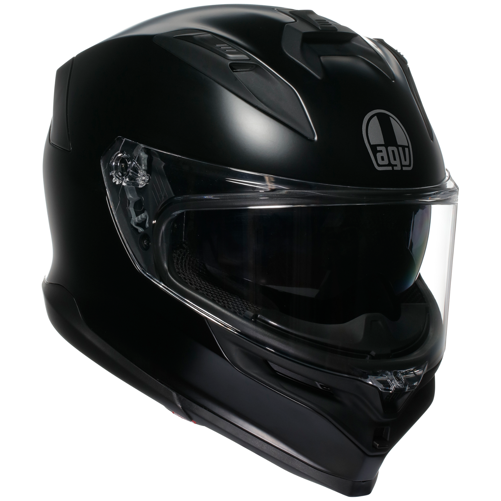 AGV K7 Solid Matt Black Full Face Sports Touring Motorcycle Motorbike Helmet