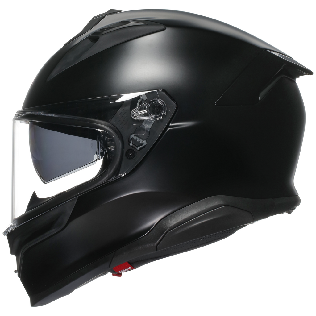 AGV K7 Solid Matt Black Full Face Sports Touring Motorcycle Motorbike Helmet
