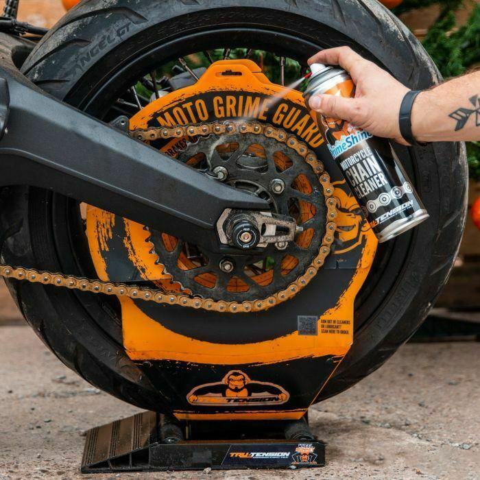 Tru Tension Motorcycle Motorbike Grime Brake Tyre Guard Drip Tray