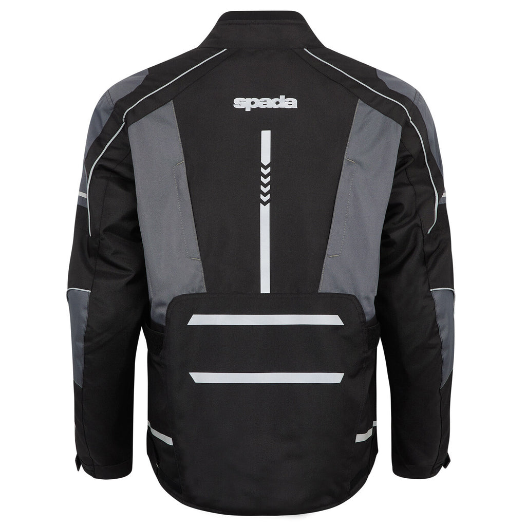 Spada City Nav CE AA Motorcycle Motorbike Waterproof Jacket Black Grey