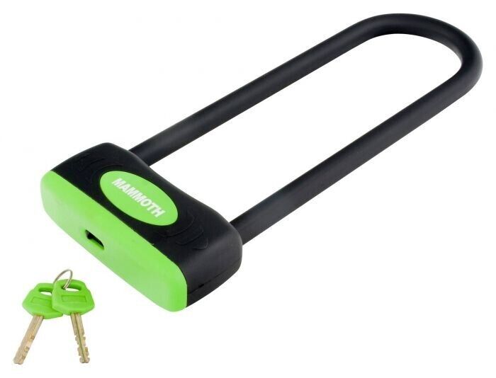 Mammoth Motorcycle Motorbike Large 16mm U-Lock 125mm x 300mm - LOUM012