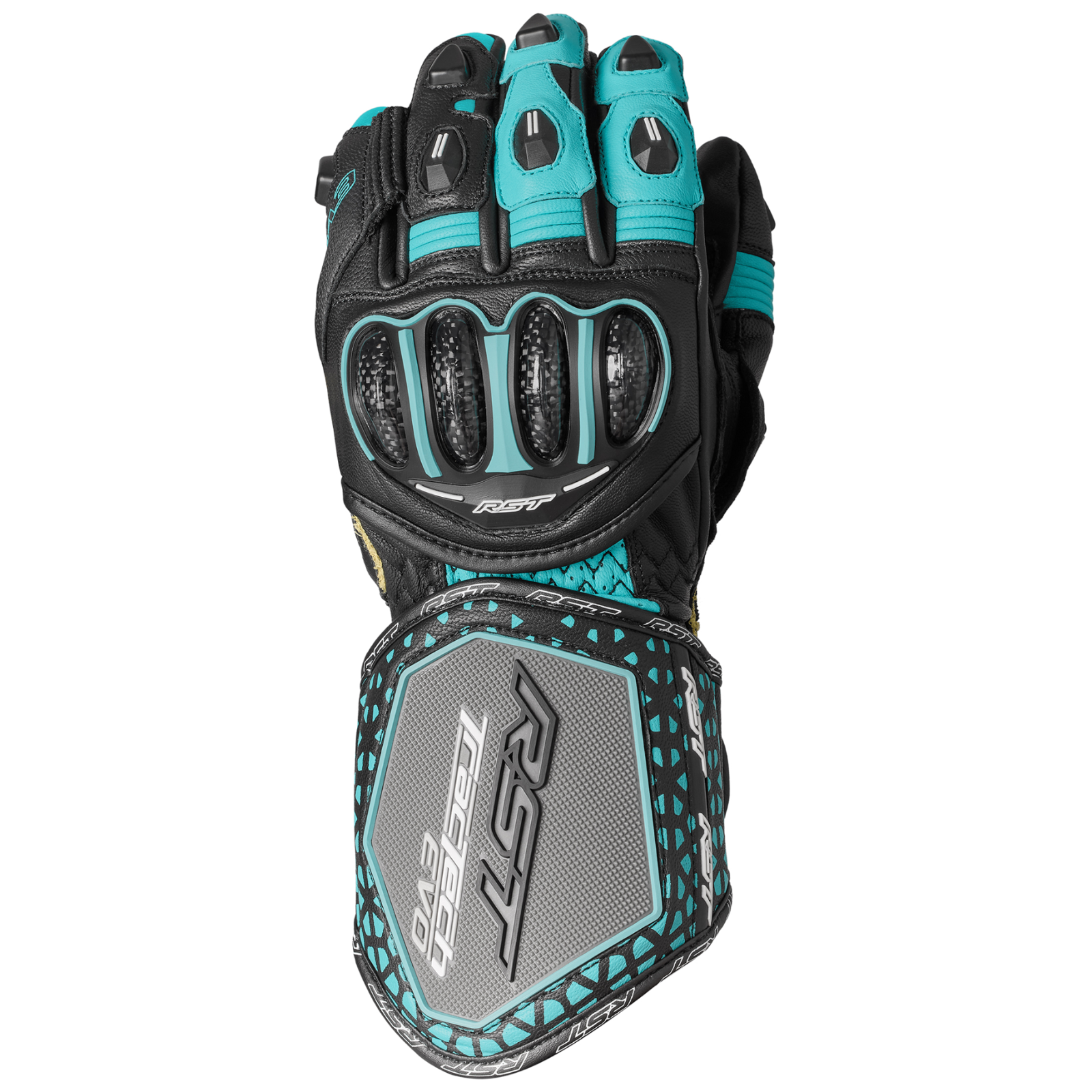 RST Tractech Evo 4 Ladies Leather CE Sports Motorcycle Motorbike Gloves