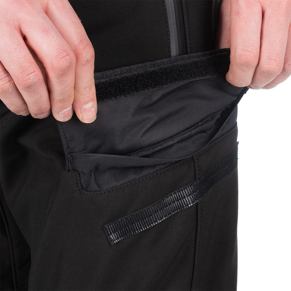 ARMR Kyoto 1.0 Motorcycle Motorbike Softshell CE Approved Jogger Pants - Black
