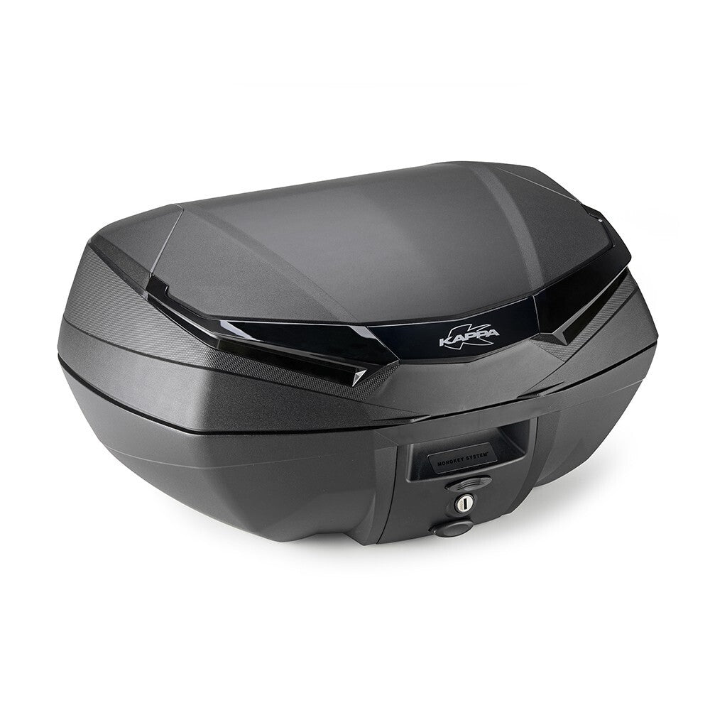 Kappa Durable Motorcycle K4900NN Monokey Black 49 Ltr Eco Top Box /Top Case