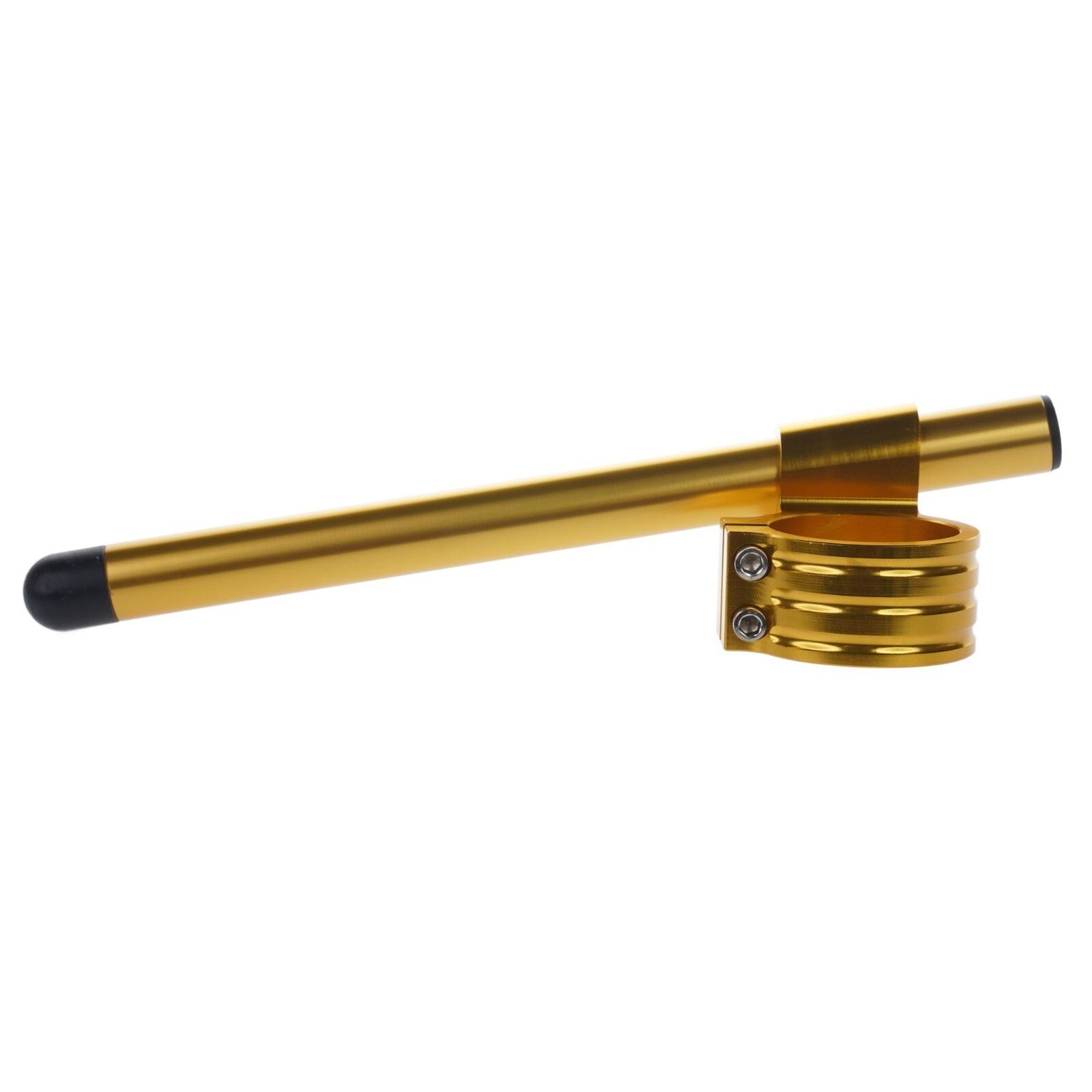 Bike It Motorcycle Motorbike 48mm High Gold Clip-On Bar Kit