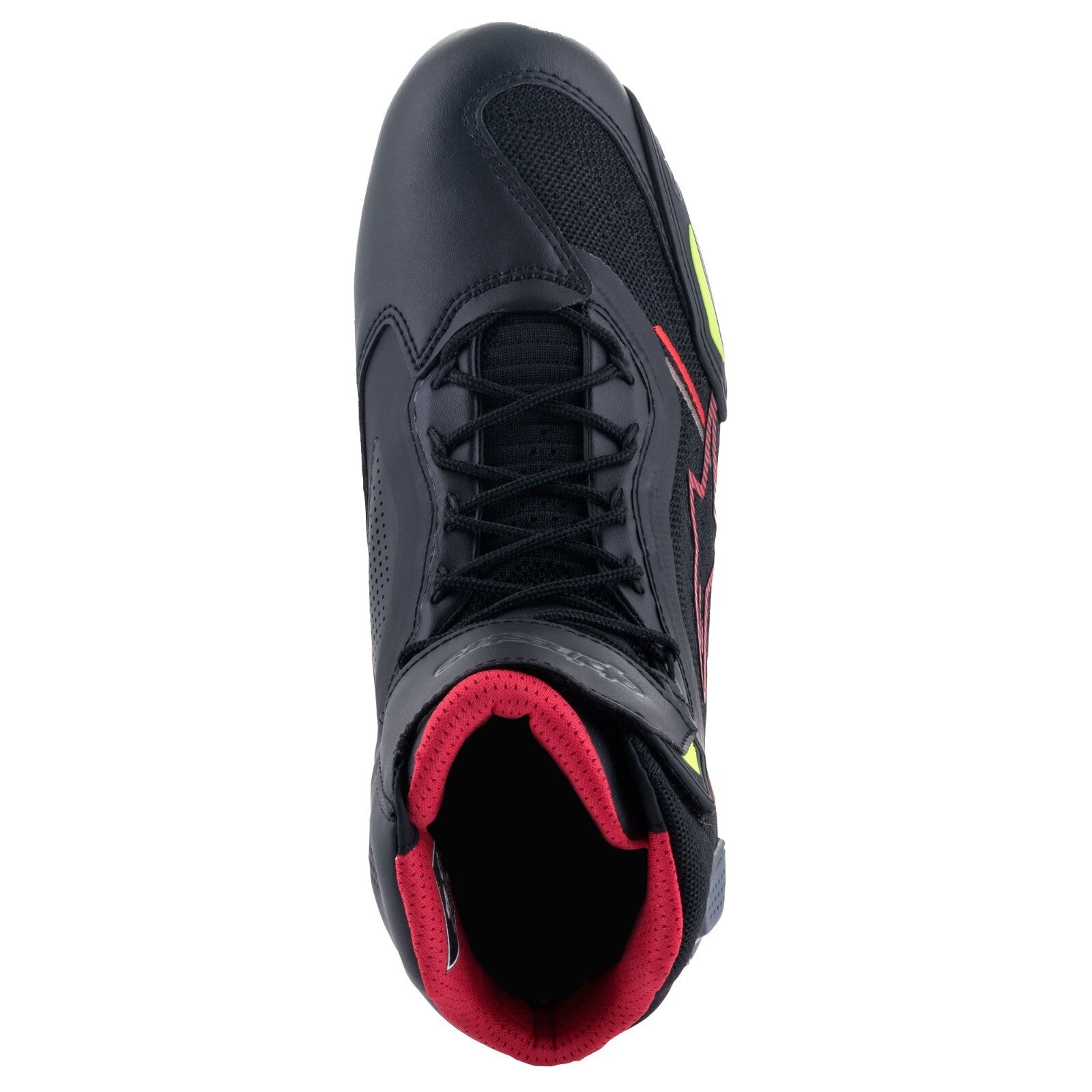 Alpinestars Faster 3 Rideknit Motorcycle Motorbike Sports Shoe Boots Black Red