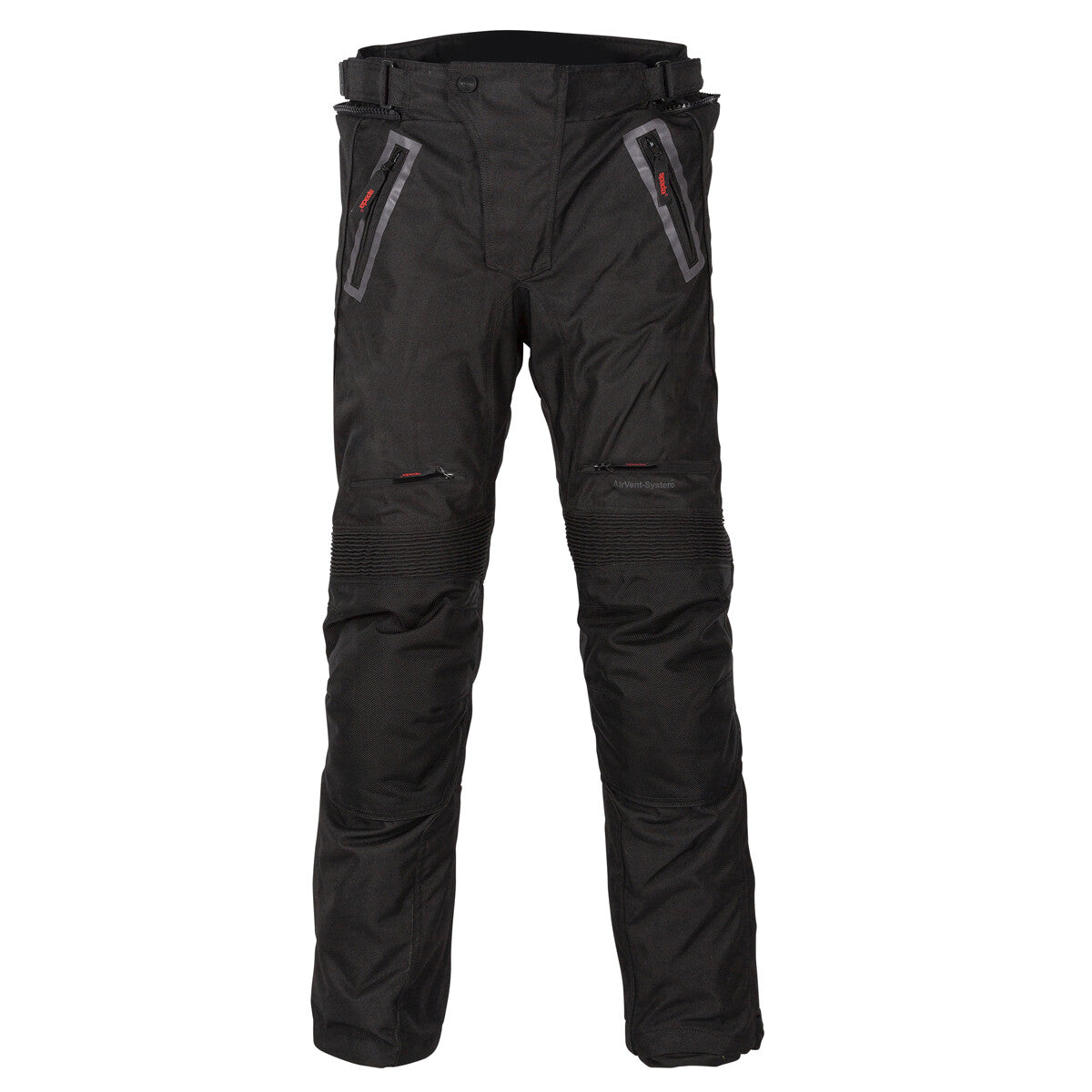 Spada Tucson CEAA Waterproof 4 Piece Armoured Motorcycle Motorbike Pants - Black