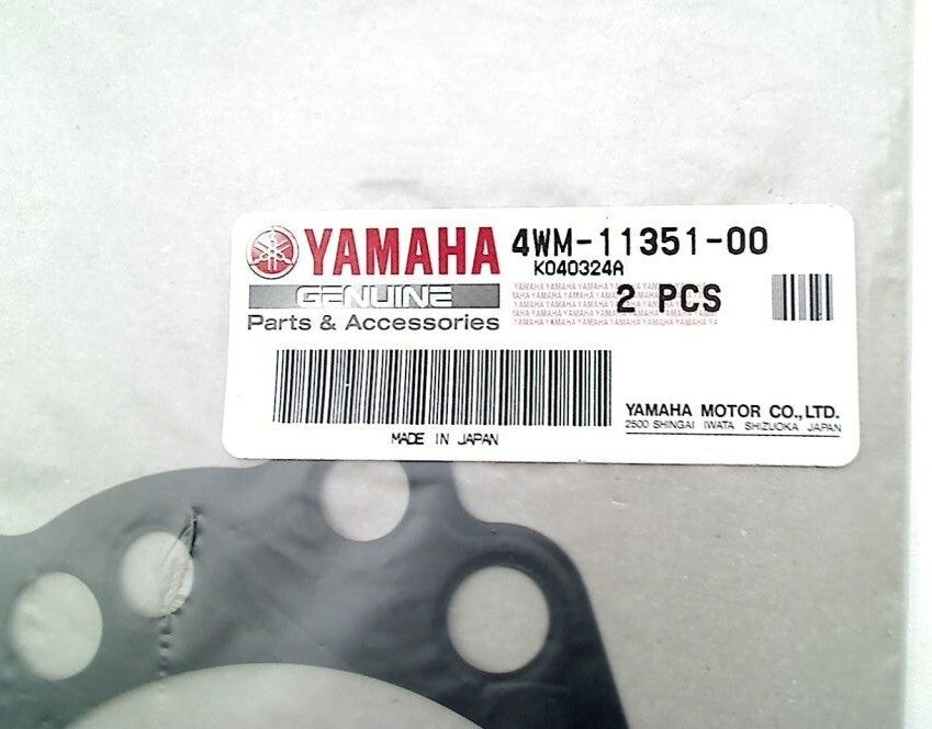 Genuine Yamaha  XV1700 & MT-01 Cylinder Barrel Base Gasket 2 Pack - 4WM-11351-00