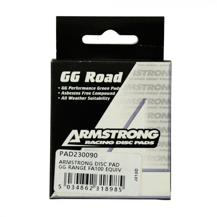 Armstrong GG Range Road Brake Pads - PAD230090 - FA100