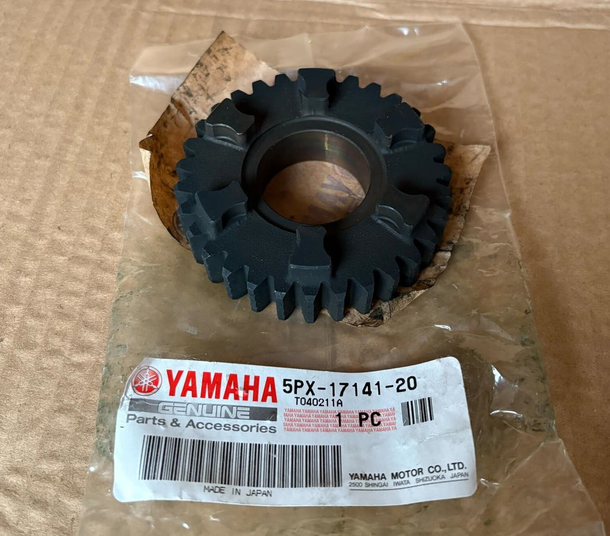 Genuine Yamaha 4th Pinion Transmission Gear (31T) For XV17 Warrior -5PX-17141-20