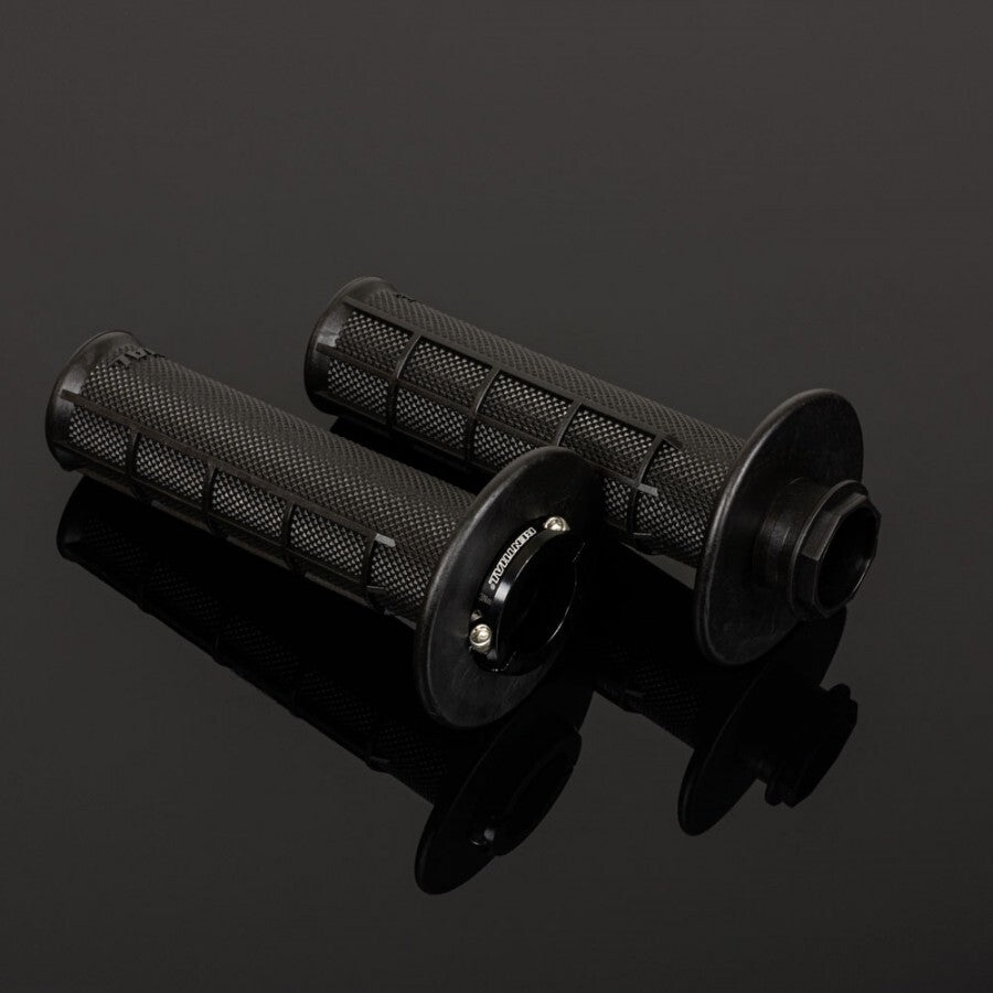 Renthal MX R-Works Lock-On - Ultratacky Half Waffle MX Off Road Lock On Grips