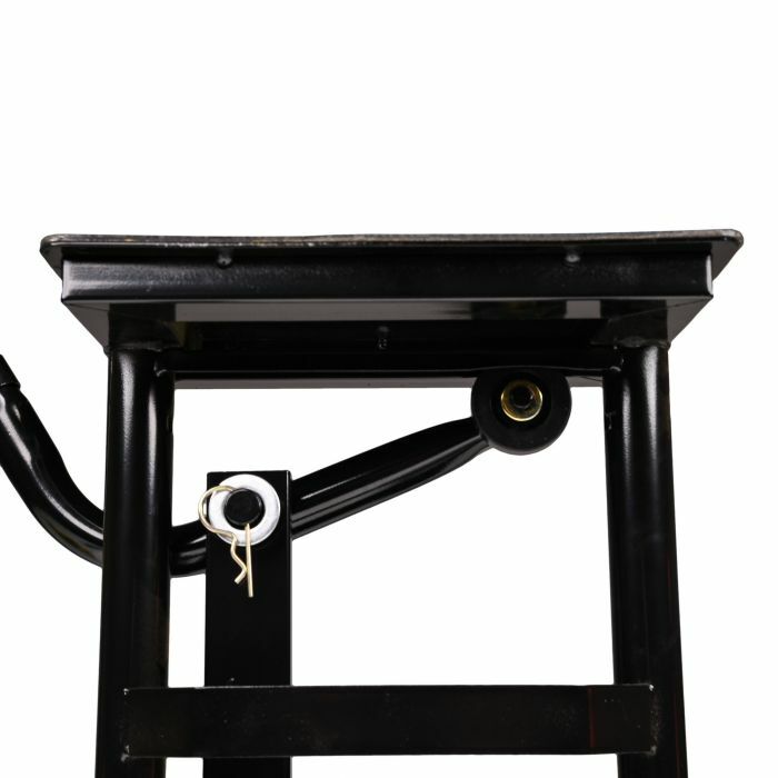 BikeTek MX Off Road Enduro Motorcycle Motorbike Lift Comp Stand - Black