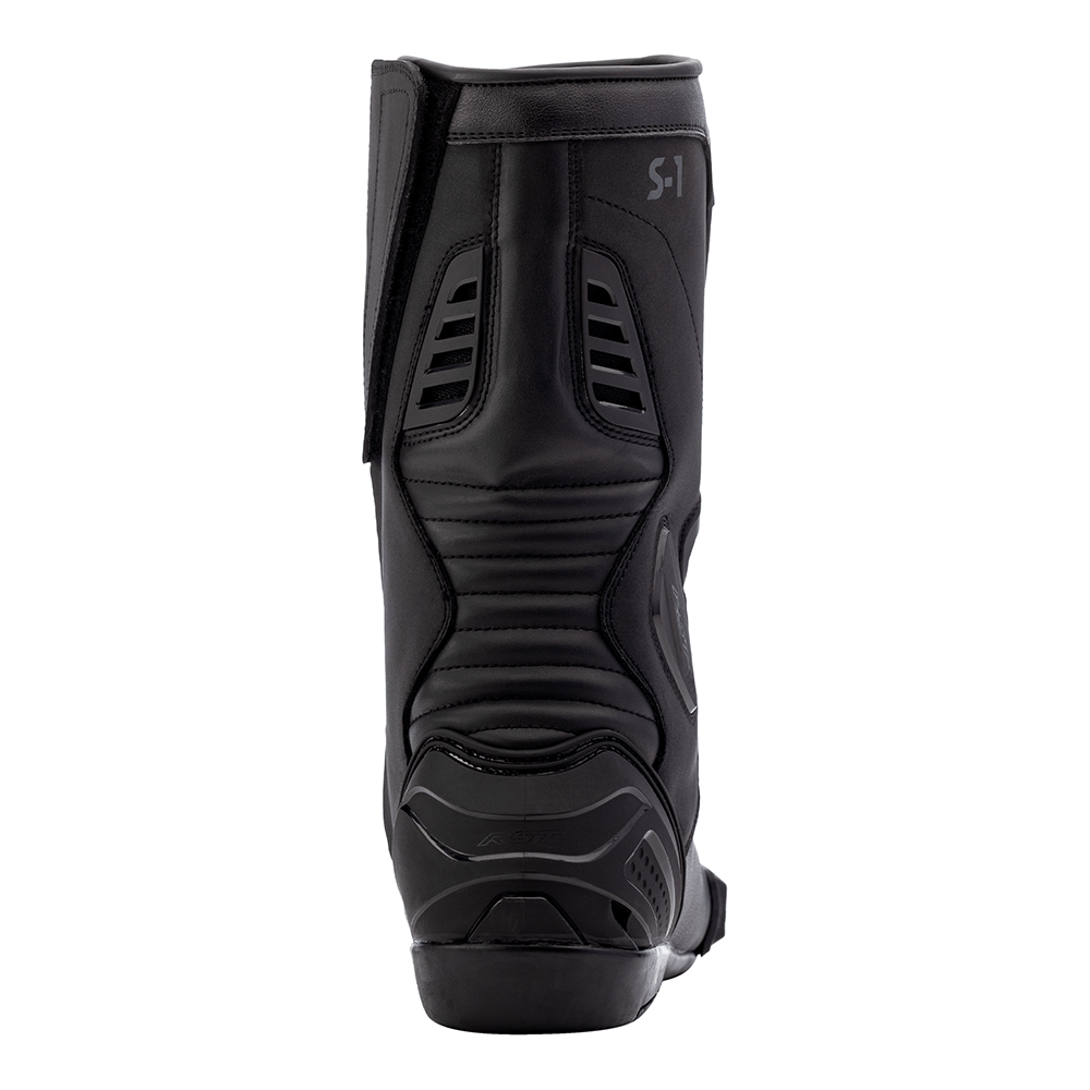 RST S-1 CE Waterproof Ladies Motorcycle Motorbike Sports Style Boots - Black