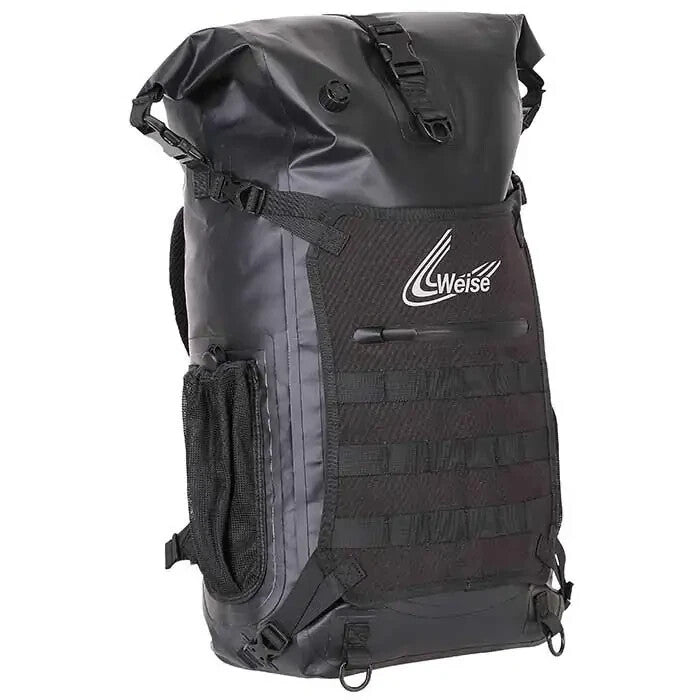Weise Tempest IPX6 Waterproof Roll Top Multi Function Motorcycle Bike Rucksack