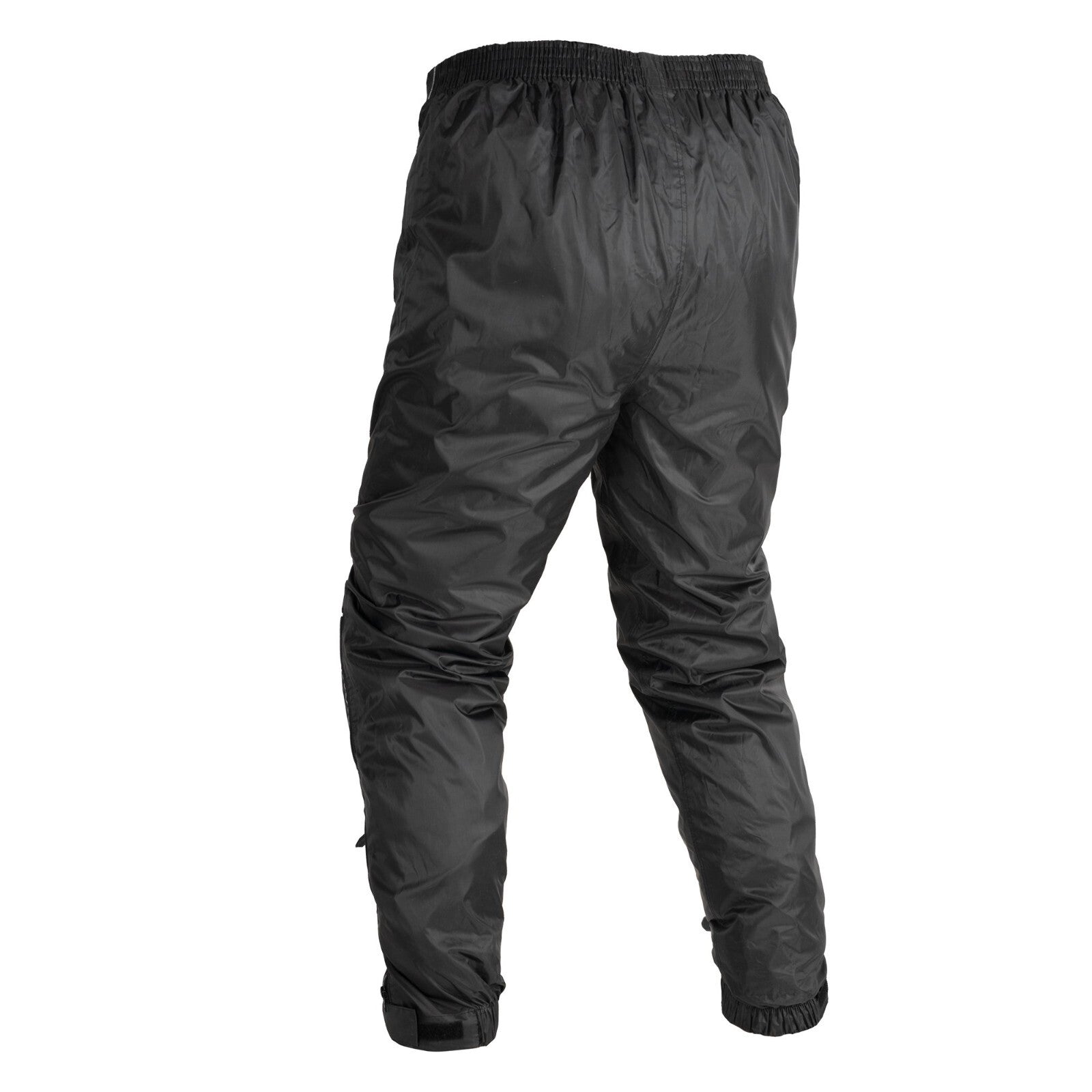 Oxford Rainseal Waterproof Motorcycle Motorbike Over Pants Trousers -  Black