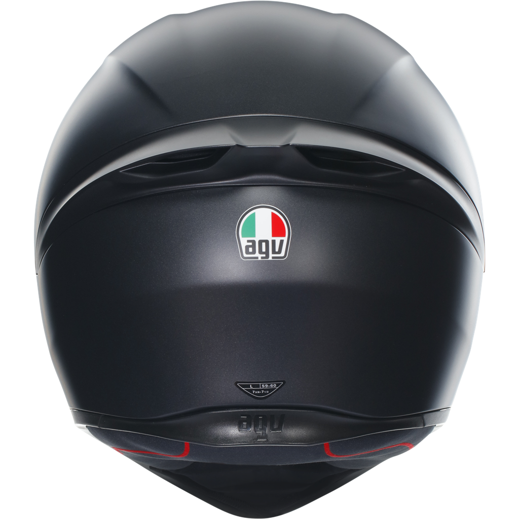 AGV K1S Solid Matt Black ECE2206 Full Face Motorcycle Motorbike Helmet