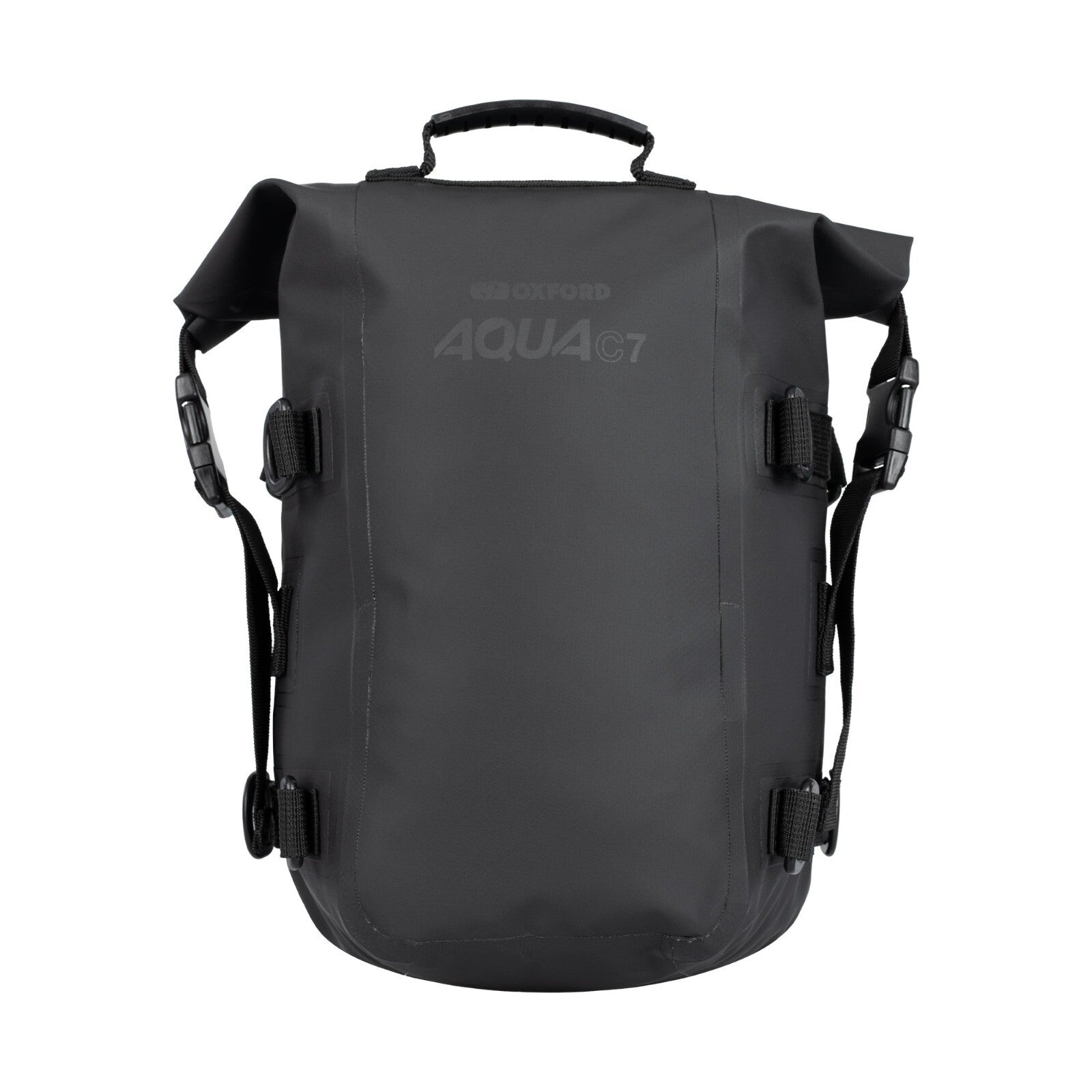 Oxford Aqua C7 Waterproof Motorcycle Motorbike Crash Bar Bag - Black