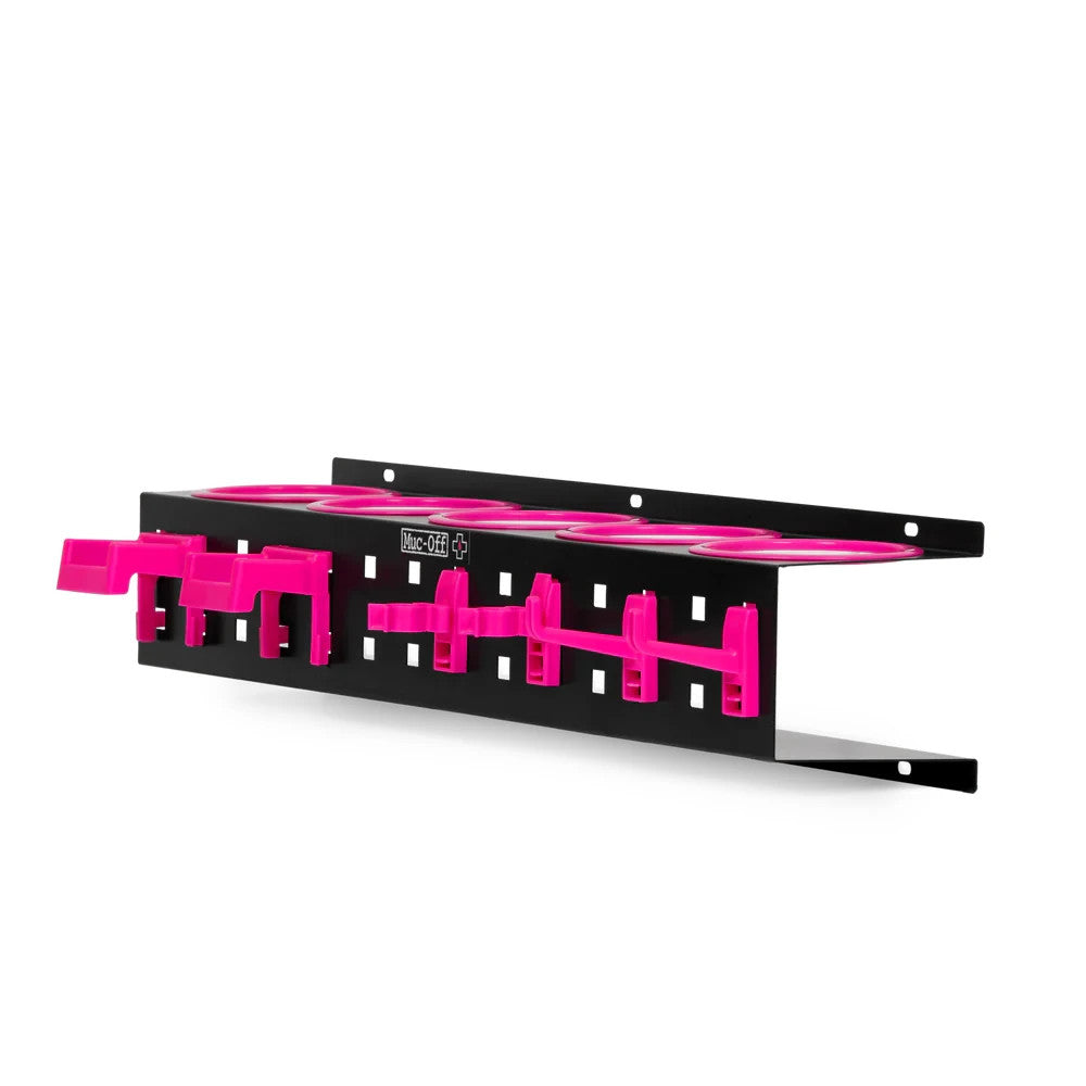 Muc-Off Bottle and Detailing Garage Workshop Metal Storage Rack