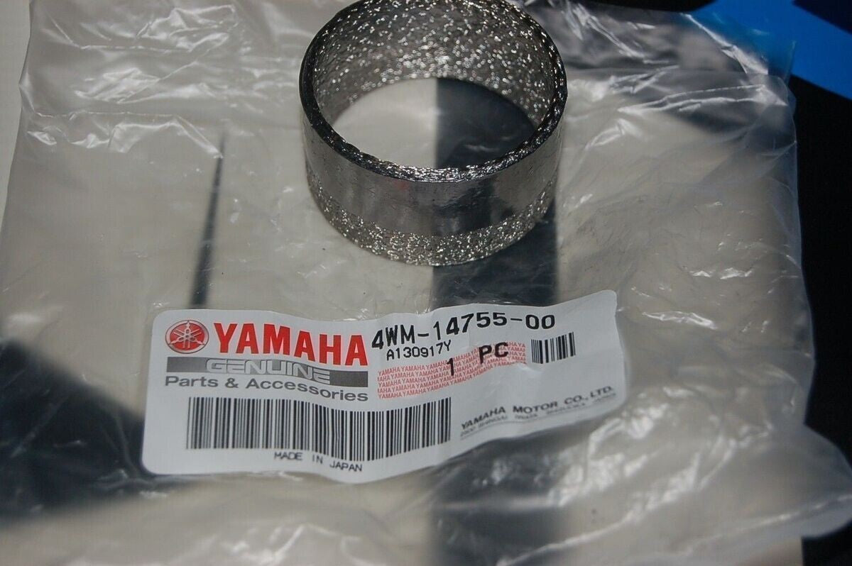 Genuine Yamaha Exhaust Silencer Gasket, XV1700 Warrior & 350 Raptor 4WM-14755-00
