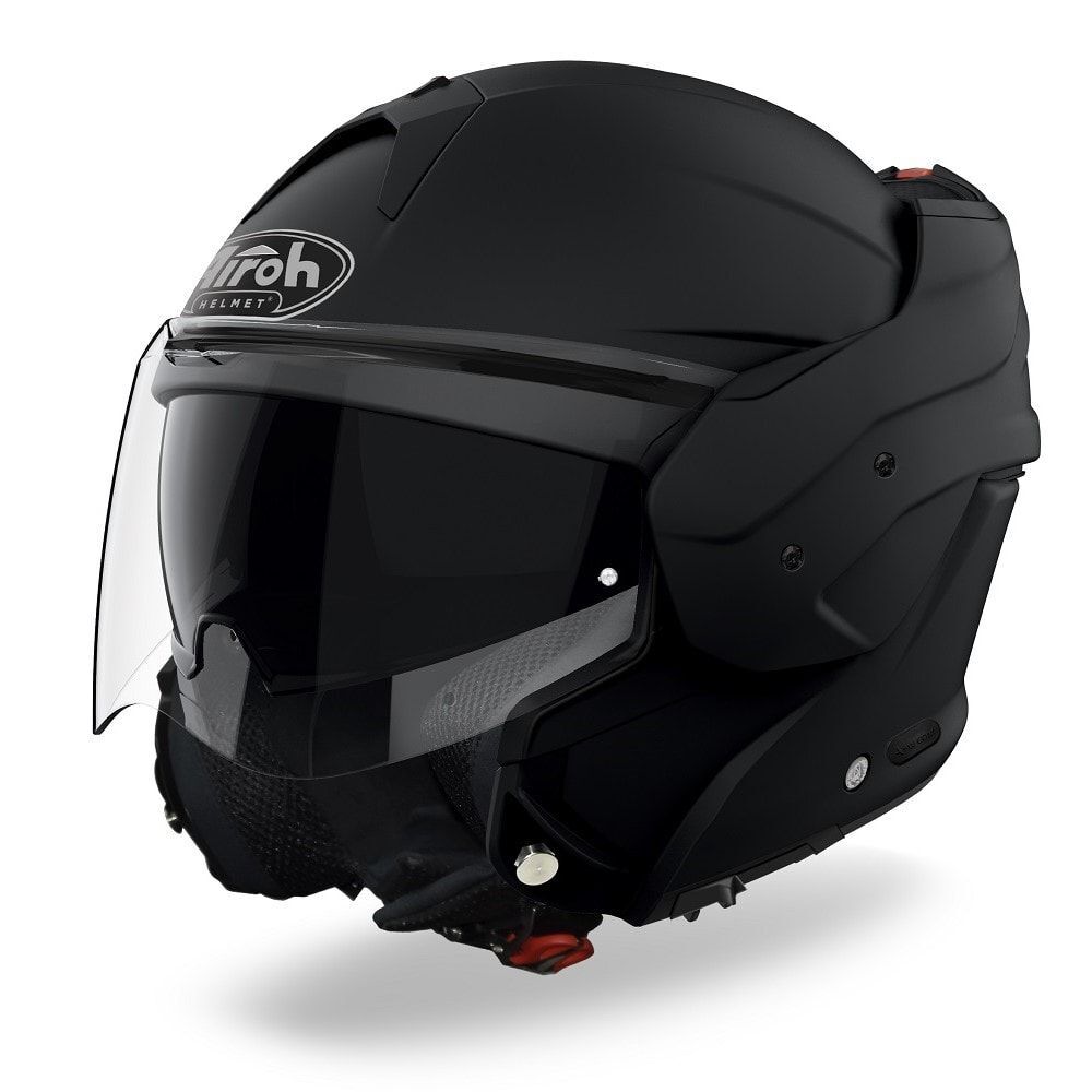 Airoh Mathisse Flip Convertible ECE2206 Motorcycle Motobike Helmet Matt Black