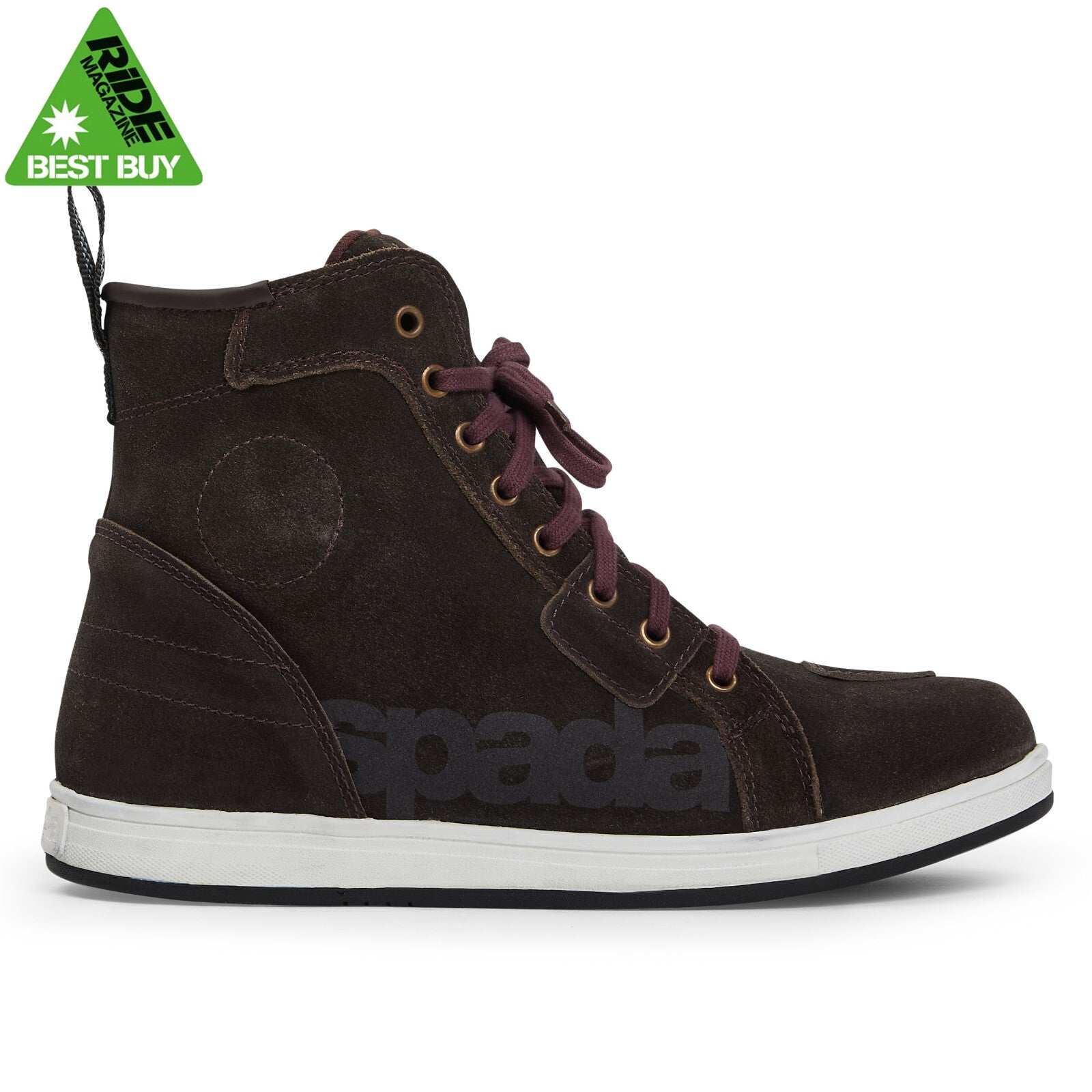 Spada Striders CE Waterproof Motorcycle Motorbike Casual Look Ankle Boot - Brown