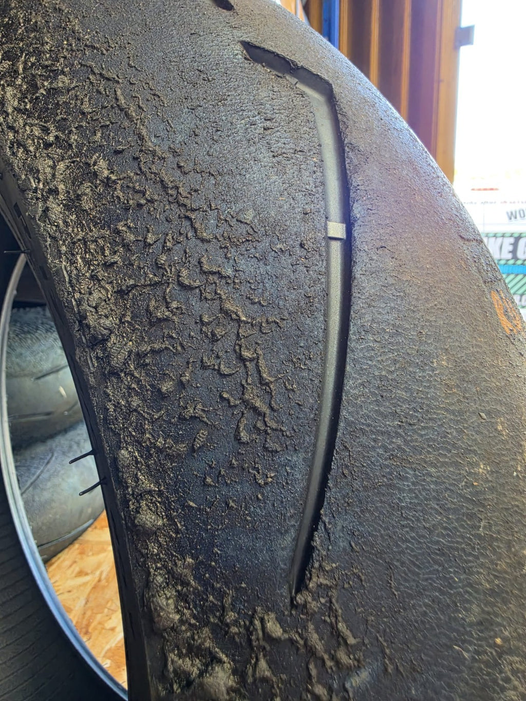 Pirelli Diablo Supercorsa Rear SC1 200/60-17 V4 Part worn scub motorcycle tyre