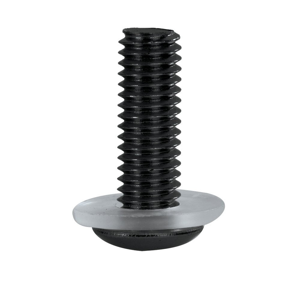 Oxford Motorcycle Motorbike Screen Screws & Bushes 8 Pack - Black