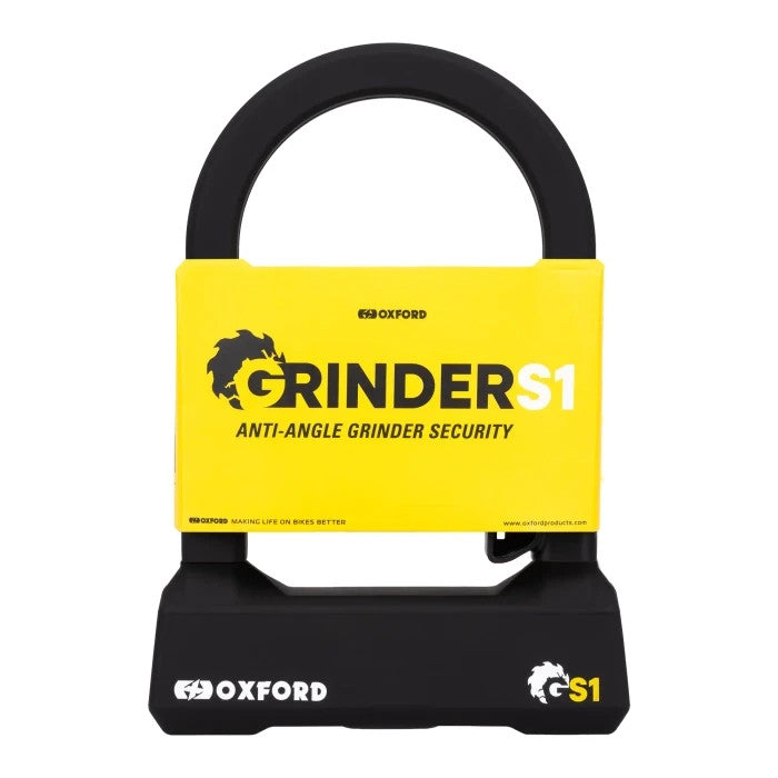 Oxford Grinder S1 Sold Secure Dimond High Security Motorcycle Bike Short U-Lock